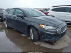 2019 Ford Fusion Se Gray vin: 3FA6P0HD3KR282916