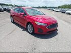 2020 Ford Fusion Se Burgundy vin: 3FA6P0HD3LR222653