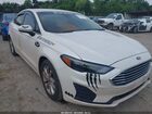 2020 Ford Fusion Se White vin: 3FA6P0HD3LR259377