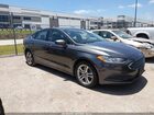 2018 Ford Fusion Se Gray vin: 3FA6P0HD5JR191399