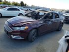 2018 Ford Fusion Se Бордовый vin: 3FA6P0HD5JR205124