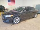 2020 Ford Fusion Se Black vin: 3FA6P0HD5LR190983