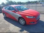 2016 Ford Fusion Se Красный vin: 3FA6P0HD7GR377423