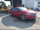 2020 Ford Fusion Se Red vin: 3FA6P0HD7LR124273