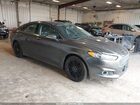 2016 Ford Fusion Se Gray vin: 3FA6P0HD8GR237977