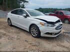 2017 Ford Fusion Se Белый vin: 3FA6P0HD9HR289703