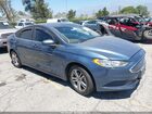 2018 Ford Fusion Se Blue vin: 3FA6P0HD9JR154565