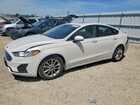 2019 Ford Fusion Se White vin: 3FA6P0HD9KR199300
