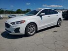 2020 Ford Fusion Se White vin: 3FA6P0HD9LR105773