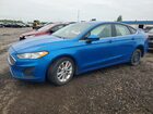 2020 Ford Fusion Se Blue vin: 3FA6P0HD9LR164936