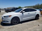 2018 Ford Fusion Se White vin: 3FA6P0HDXJR218595