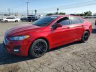 2020 Ford Fusion Se Red vin: 3FA6P0HDXLR132867