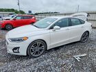 2020 Ford Fusion Titanium White vin: 3FA6P0K90LR178602
