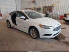 2018 Ford Fusion Hybrid Se White vin: 3FA6P0LU0JR247871