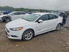 2018 Ford Fusion Se Hybrid Белый vin: 3FA6P0LU1JR117582