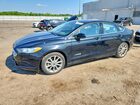 2017 Ford Fusion Se Hybrid Black vin: 3FA6P0LU2HR138337