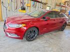 2018 Ford Fusion Se Hybrid Burgundy vin: 3FA6P0LU2JR239867