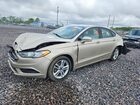 2018 Ford Fusion Se Hybrid Beige vin: 3FA6P0LU3JR152138