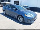 2019 Ford Fusion Hybrid Se Blue vin: 3FA6P0LU3KR226918