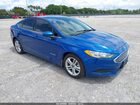 2018 Ford Fusion Hybrid Se Blue vin: 3FA6P0LU4JR235710