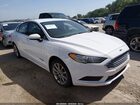 2017 Ford Fusion Hybrid Se White vin: 3FA6P0LU5HR351248