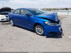 2017 Ford Fusion Hybrid Se Blue vin: 3FA6P0LU7HR190451