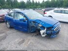 2017 Ford Fusion Hybrid Se Blue vin: 3FA6P0LU7HR325475