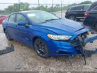 2018 Ford Fusion Hybrid Se Blue vin: 3FA6P0LU7JR120275
