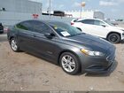 2018 Ford Fusion Hybrid Se Gray vin: 3FA6P0LU7JR173462