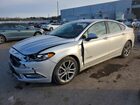 2017 Ford Fusion Se Hybrid Silver vin: 3FA6P0LU8HR285441