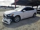 2018 Ford Fusion Se Hybrid White vin: 3FA6P0LU8JR133343