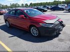 2019 Ford Fusion Hybrid Sel Burgundy vin: 3FA6P0MU4KR157980