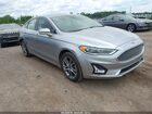 2020 Ford Fusion Hybrid Titanium Silver vin: 3FA6P0RU0LR132729
