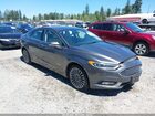 2017 Ford Fusion Hybrid Titanium Gray vin: 3FA6P0RU4HR279935