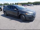 2020 Ford Fusion Se Gray vin: 3FA6P0T90LR190425