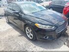 2016 Ford Fusion Se Black vin: 3FA6P0T95GR280644