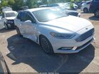 2017 Ford Fusion Se White vin: 3FA6P0T97HR266360