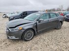 2017 Ford Fusion Se Gray vin: 3FA6P0T98HR406013