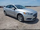 2018 Ford Fusion Hybrid S Silver vin: 3FA6P0UU1JR278948