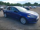 2016 Ford Fusion Hybrid S Blue vin: 3FA6P0UU6GR142033