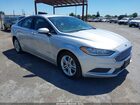 2018 Ford Fusion Hybrid S Silver vin: 3FA6P0UUXJR243602
