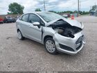 2019 Ford Fiesta S Silver vin: 3FADP4AJ2KM154887