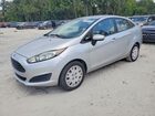2016 Ford Fiesta S Серебряный vin: 3FADP4AJ7GM103196