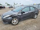 2017 Ford Fiesta Se Серый vin: 3FADP4BJ0HM132782