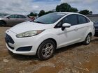 2018 Ford Fiesta Se White vin: 3FADP4BJ0JM116491