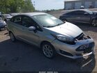 2019 Ford Fiesta Se Silver vin: 3FADP4BJ0KM138086
