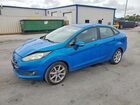 2016 Ford Fiesta Se Blue vin: 3FADP4BJ1GM201865