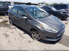 2017 Ford Fiesta Se Gray vin: 3FADP4BJ1HM144570