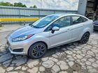 2018 Ford Fiesta Se Silver vin: 3FADP4BJ1JM124874