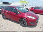 2016 Ford Fiesta Se Красный vin: 3FADP4BJ2GM142986